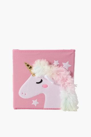 3d Unicorn Foldable Storage Basket