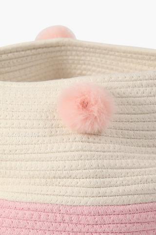 Rope Pom Basket
