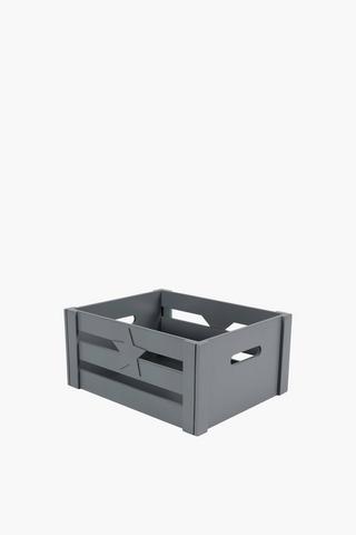 Wooden Heart Crate, Medium