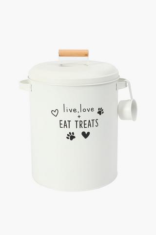Eat Treats Pet Storage Tin, Extra Large
