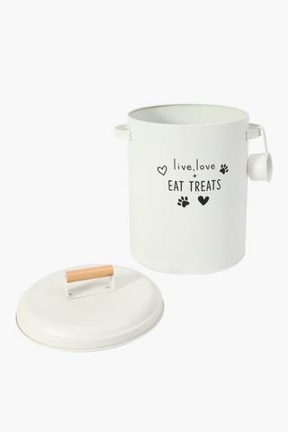 Eat Treats Pet Storage Tin, Extra Large
