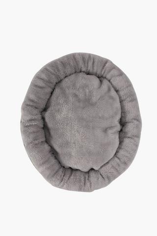 Fur Donut Pet Bed, Large