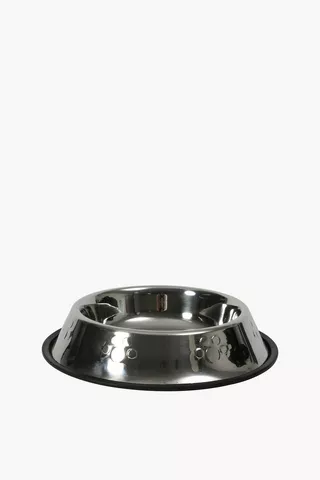 Metal Bowl With Rubber Grip Extra Large