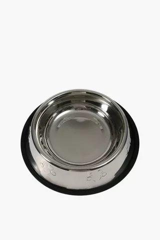 Metal Bowl With Rubber Grip Extra Large