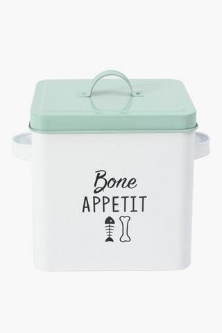 Bon Appetit Pet Storage Tin