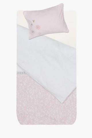 Microfibre Bunny Comforter Set