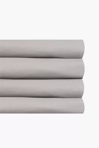 144 Thread Count Polycotton Fitted Sheet, Standard