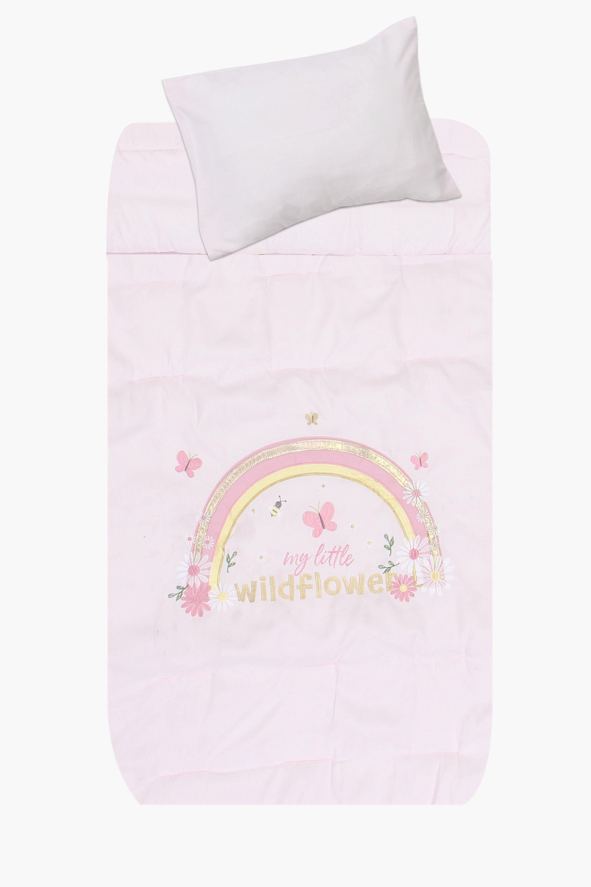 Microfibre Wildflower Comforter Set