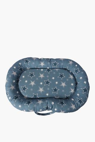 Printed Denim Star Baby Pod