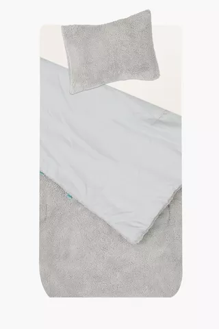 Microfibre Dino Blanket Comforter Set