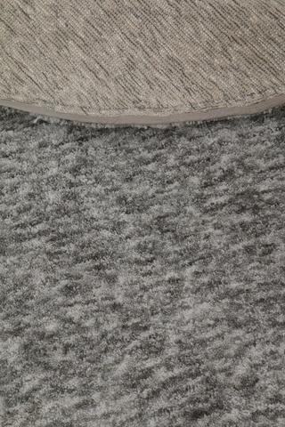 Round Space Dye Rug 120cm