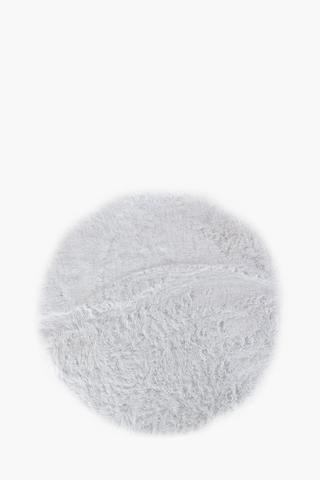 Round Shaggy Rug, 120cm