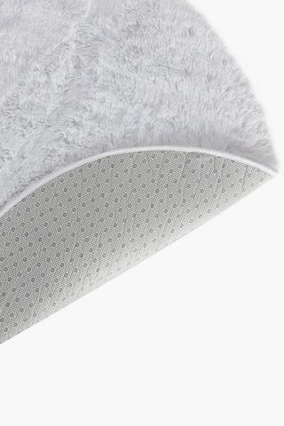 Round Shaggy Rug, 120cm