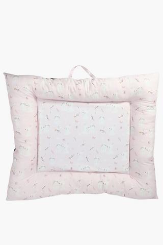 Twill Playmat Bunny Pink