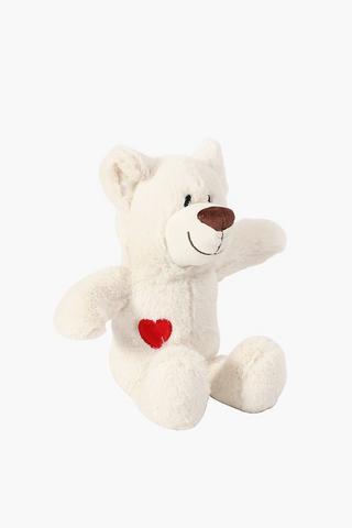 Bear With Heart Soft Toy