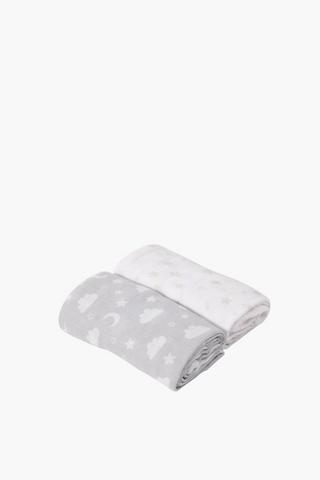 2 Pack Cotton Dream Muslin Cloths