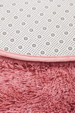 Round Shaggy Rug, 135cm