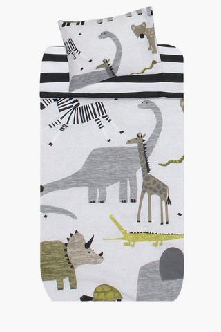 Polycotton Urban Africa Baby Duvet Cover Set
