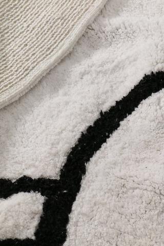 Round Unicorn Jacquard Rug 120cm