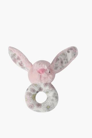 Ditsy Bunny Rattle