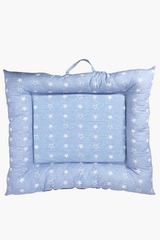 Twill Stars Baby Playmat