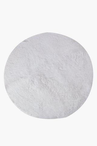 Non-slip Shaggy Round Rug, 135cm