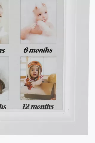 My First Year Baby Frame