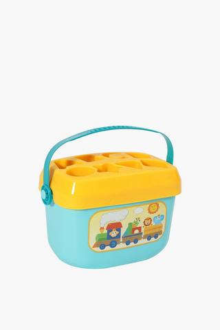 Interactive Basket And Blocks