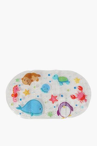 Pvc Non-slip Printed Bath Mat