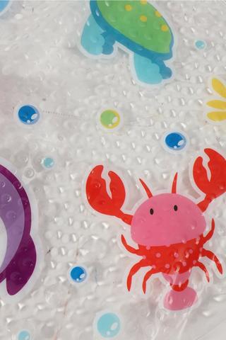 Pvc Non-slip Printed Bath Mat