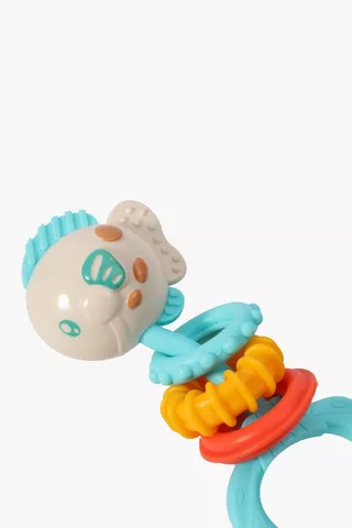 Baby rattle rings toy