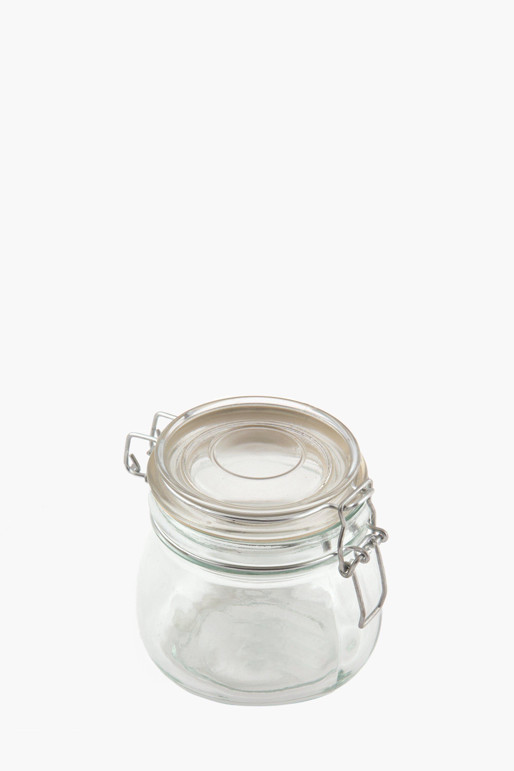 Glass Clamp Jar, 500ml