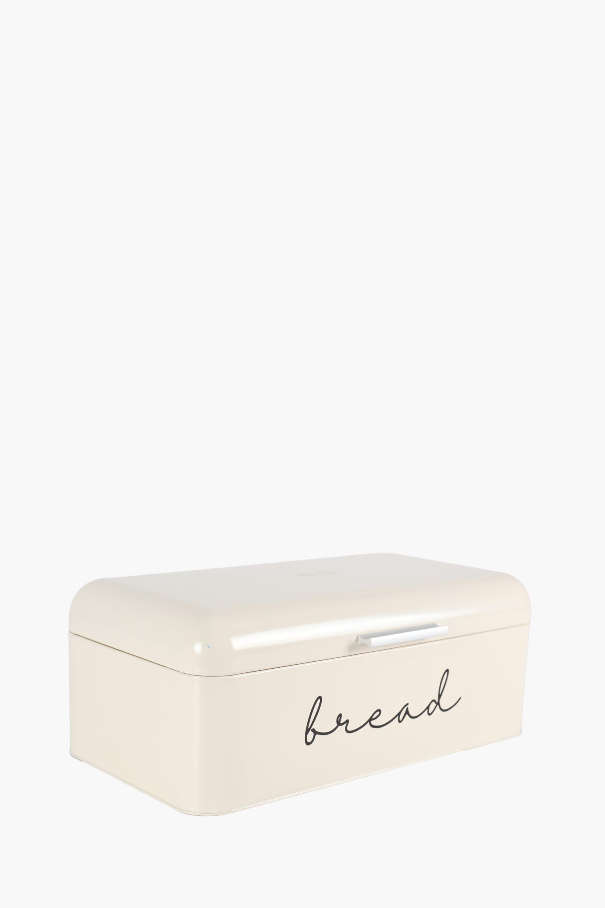 Galvanised Script Bread Bin