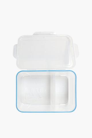 2 Division Plastic Lunch Box