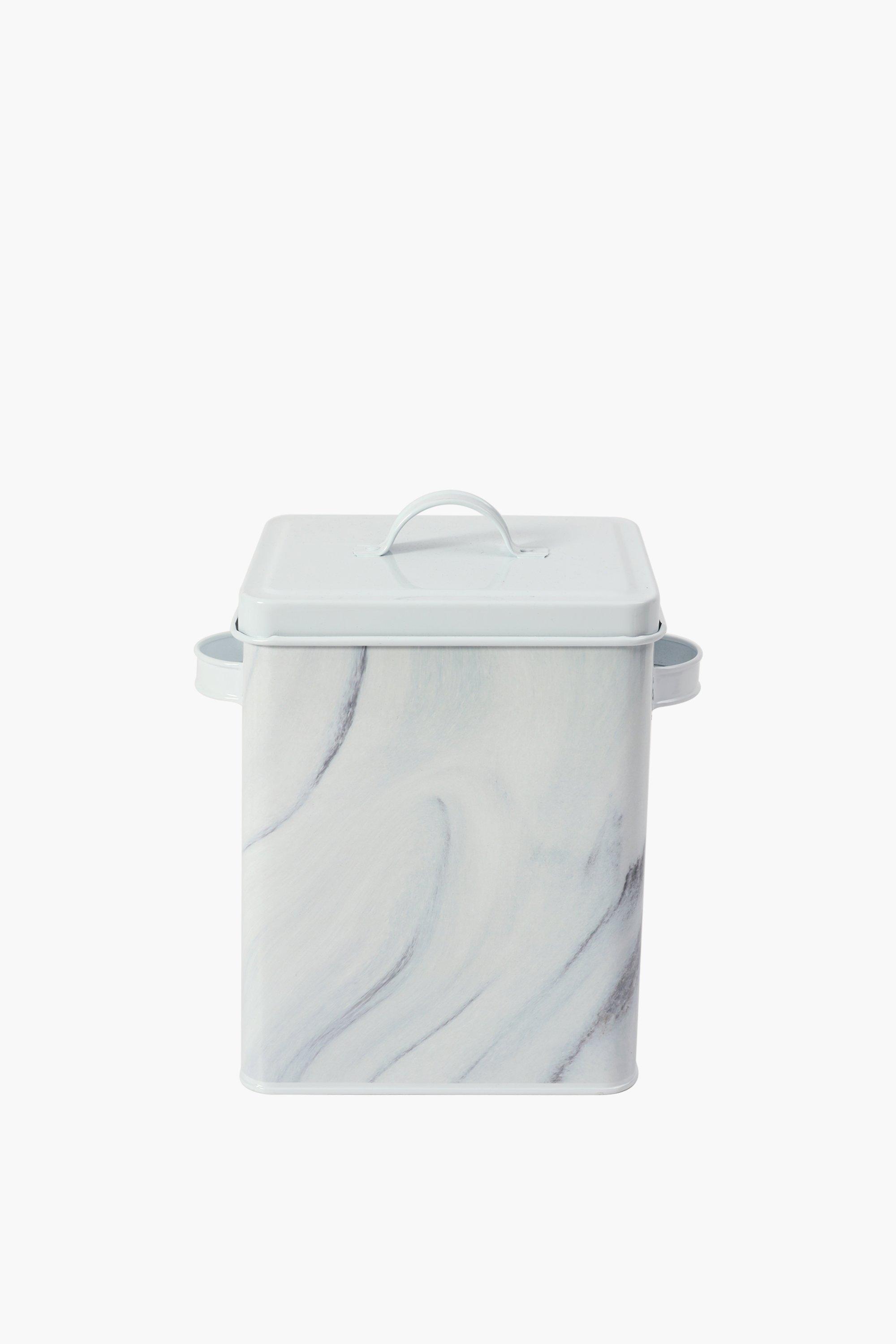 Marble Laundry Powder Tin