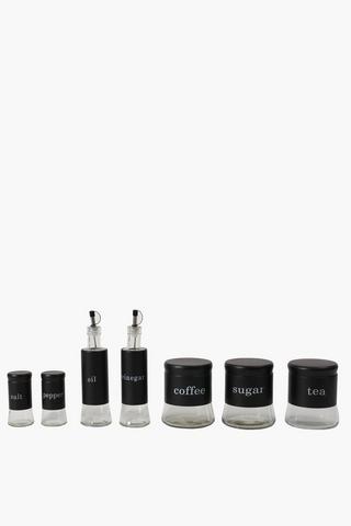 7 Piece Glass Storage Set