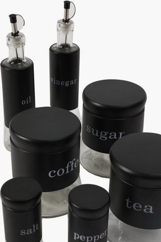 7 Piece Glass Storage Set