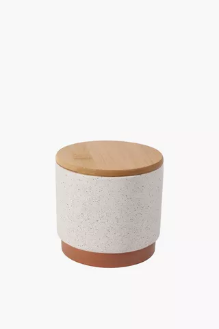 Speckle Ceramic Canister