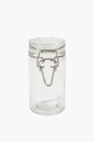 Glass Clamp Jar, Mini