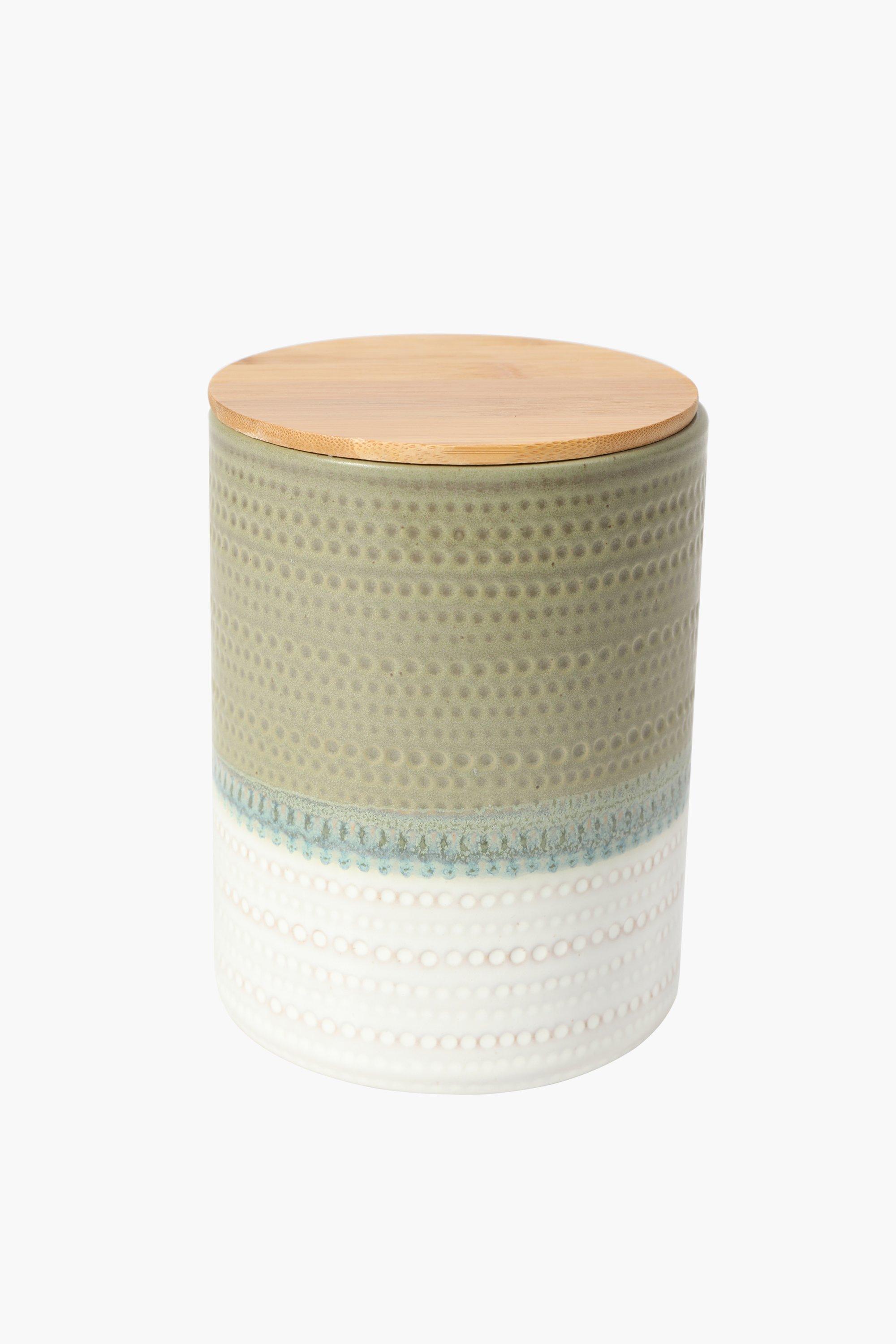 Ceramic Glaze Storage Jar Large