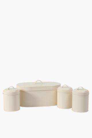 Bread Bin And Canister Set
