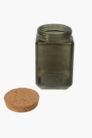 Glass Storage Jar, Large