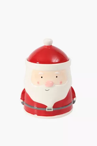 Jolly Santa Cookie Jar