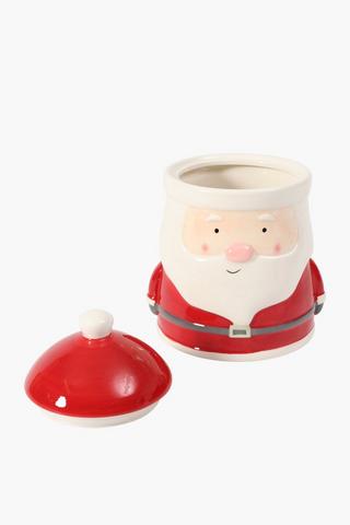 Jolly Santa Cookie Jar