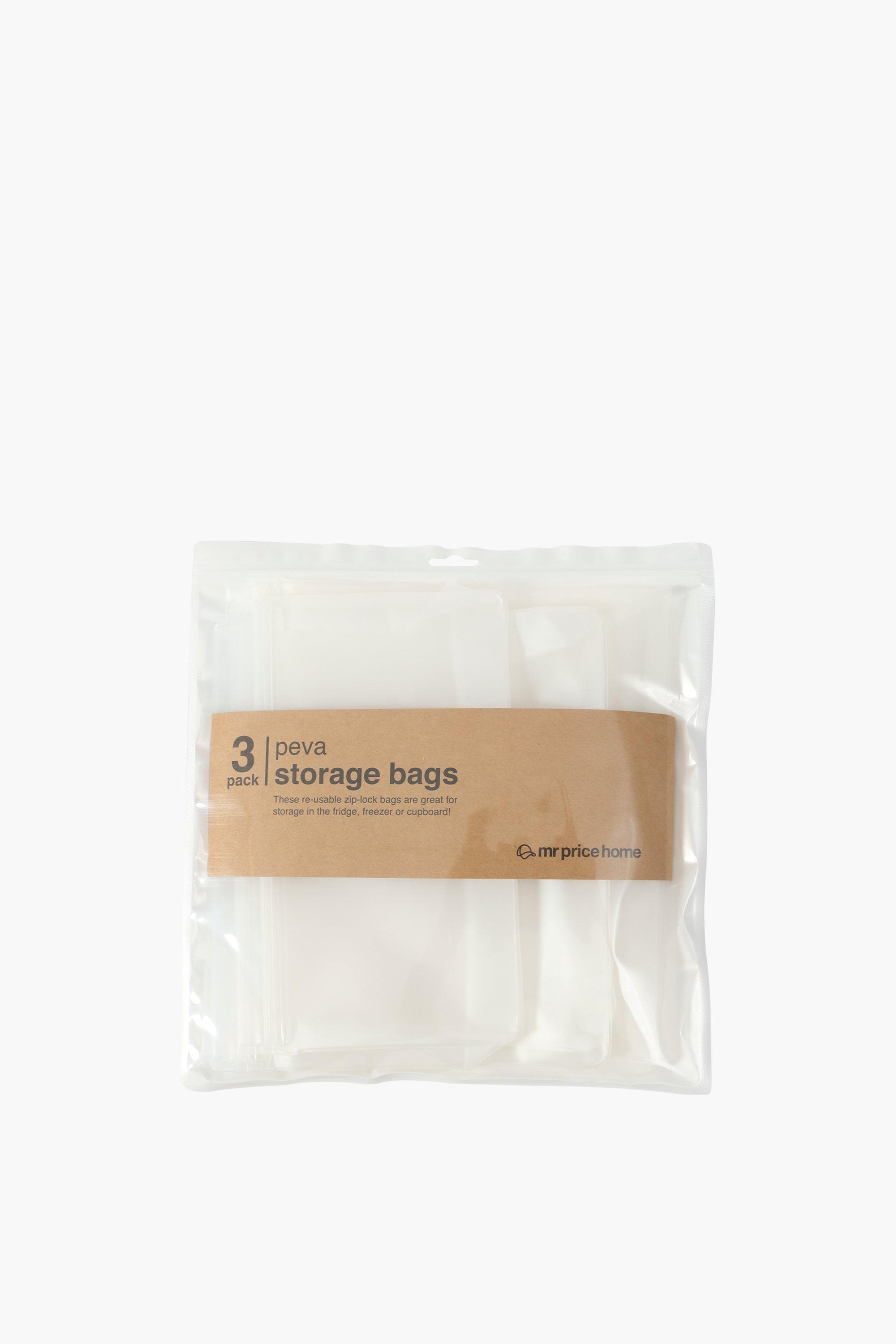 3 Pack Peva Storage Bags