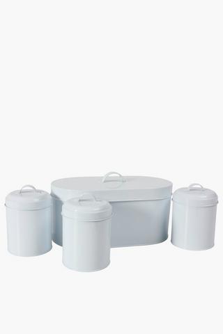 Bread Bin And Canister Set