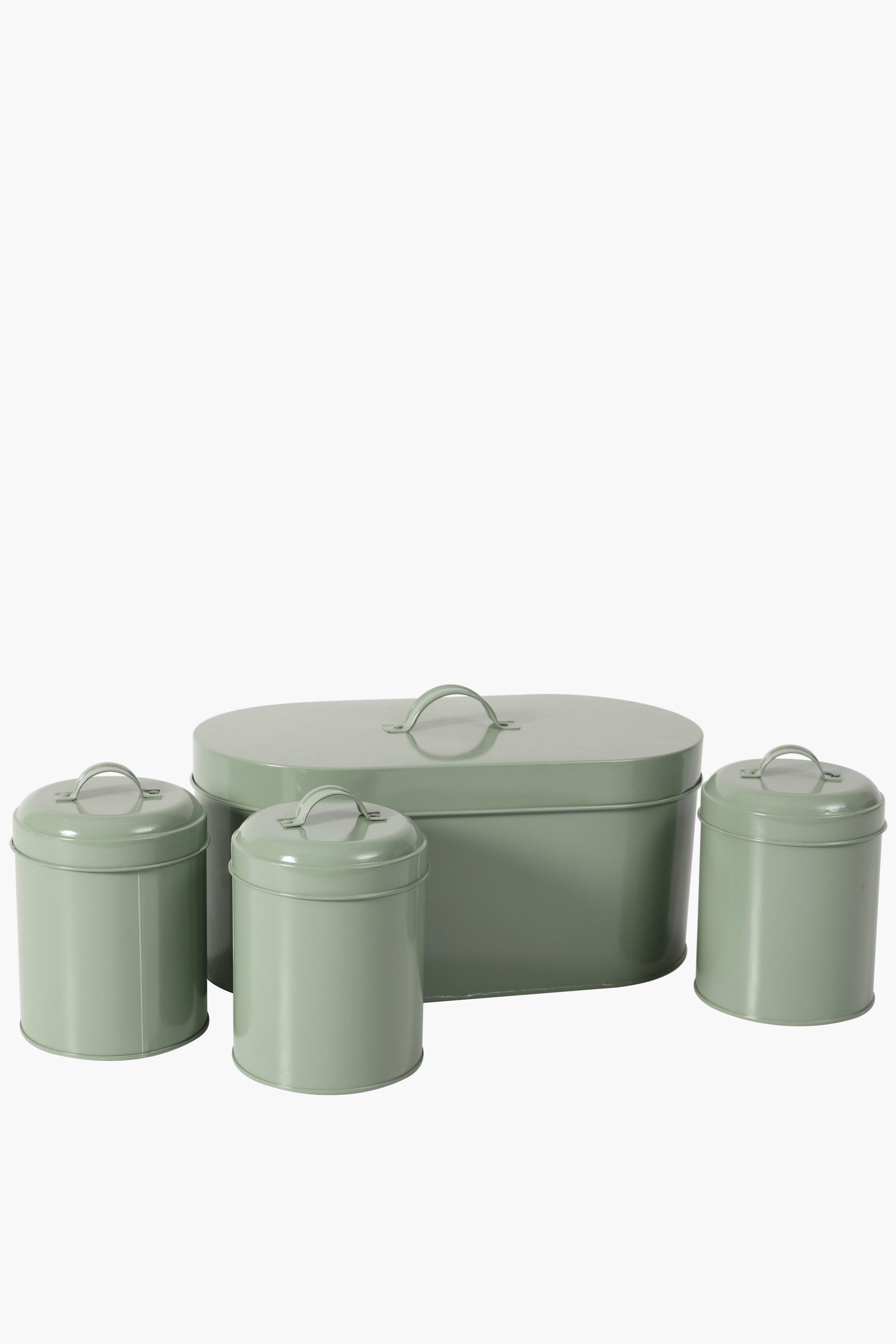 Bread Bin And Canister Set