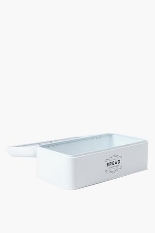 Metal And Wood Bread Bin