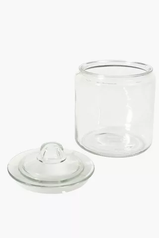Glass Cookie Jar, 2 L