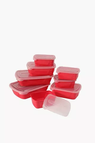 20 Piece Snap It Storage Containers